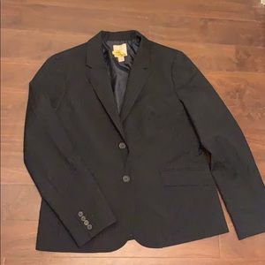 J. Crew Navy Pinstripe Blazer